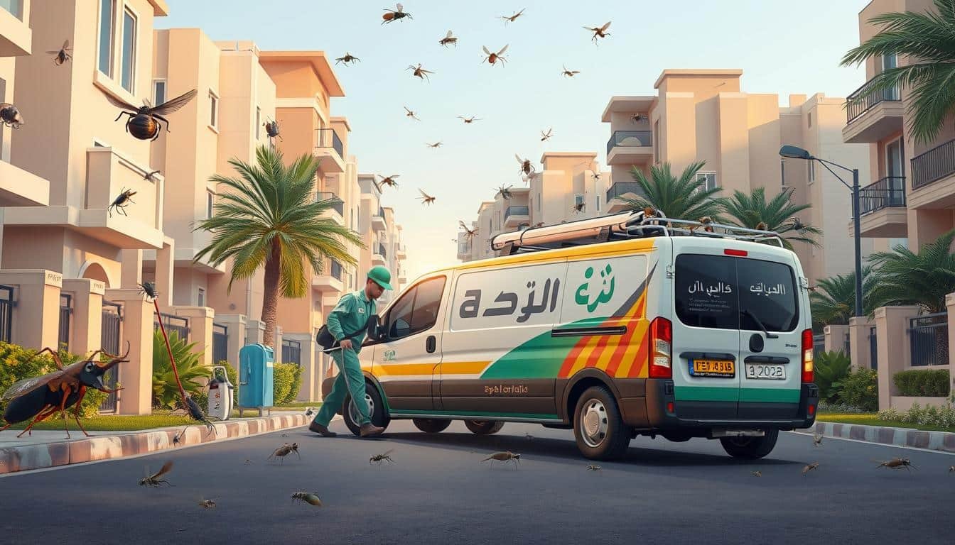مكافحة حشرات الكندره بجدة
